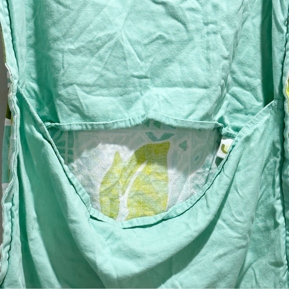 LORENA GARCIA Green Blue Mauve Floral Cotton Pillow Sham Replacement 20” X 26” - Picture 5 of 7